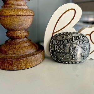 Heston 1992 belt buckle